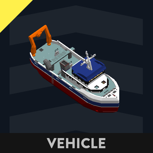 Boat With Crane