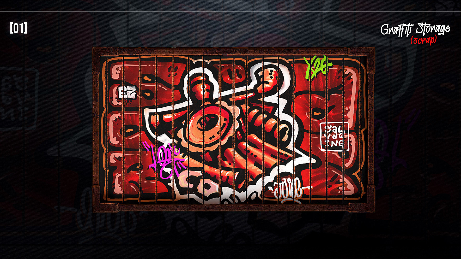 Graffiti Scrap Storage