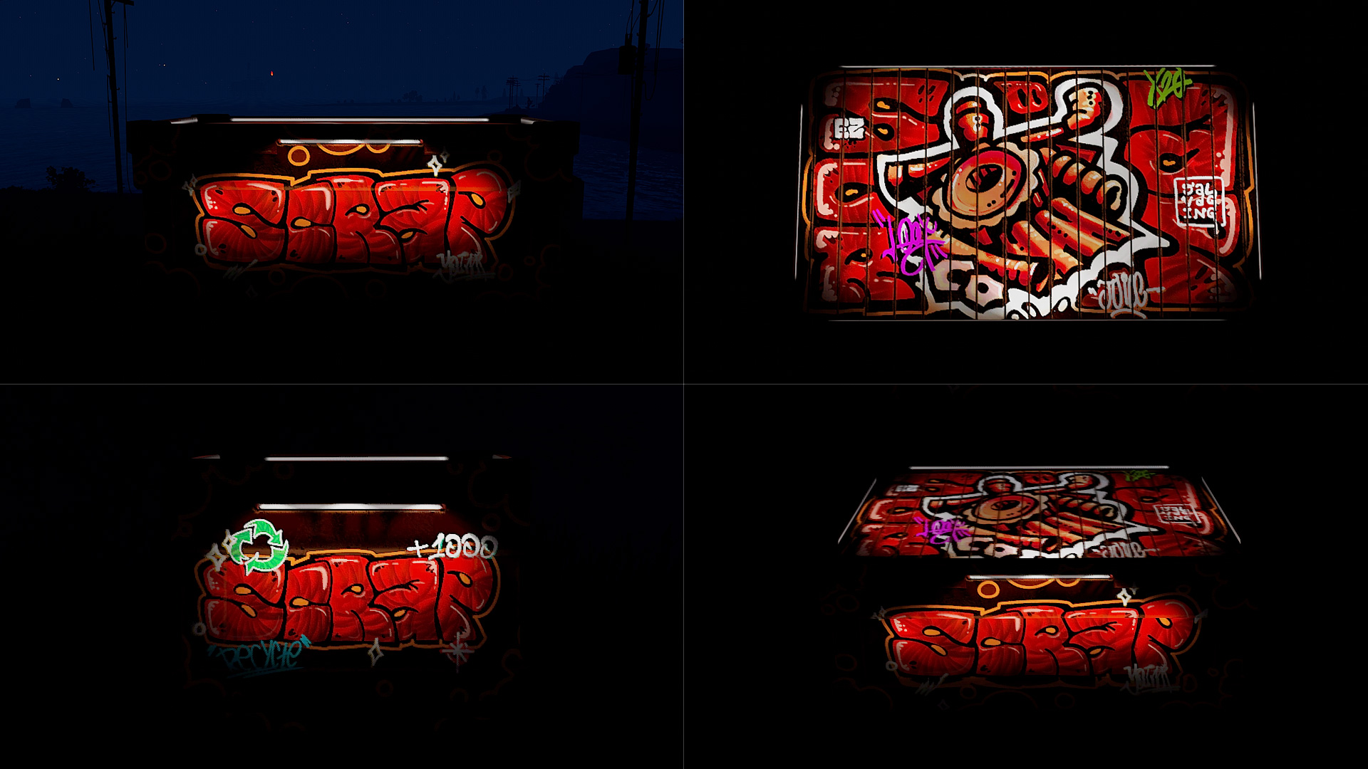 Graffiti Scrap Storage