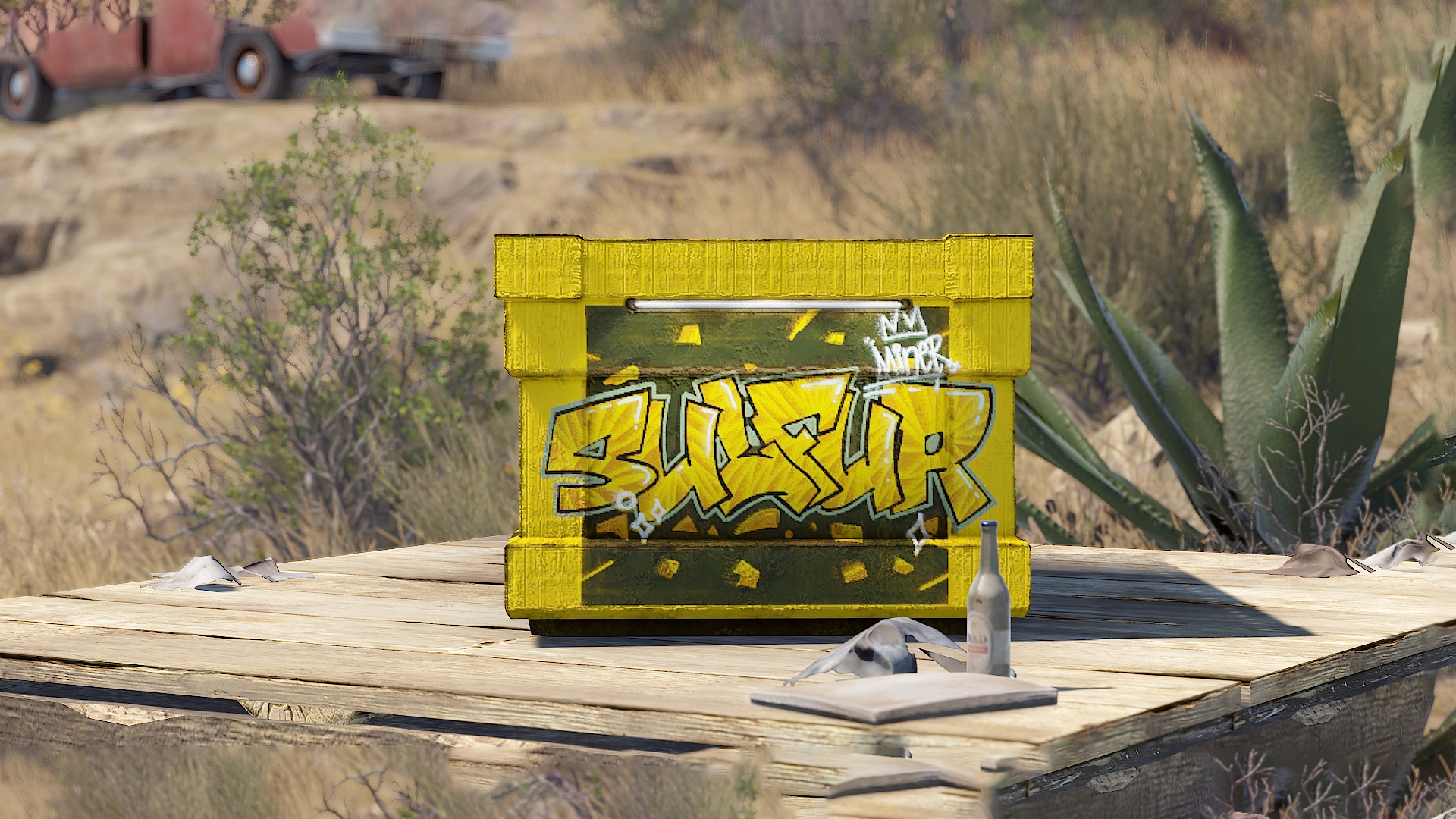 Graffiti Sulfur Storage