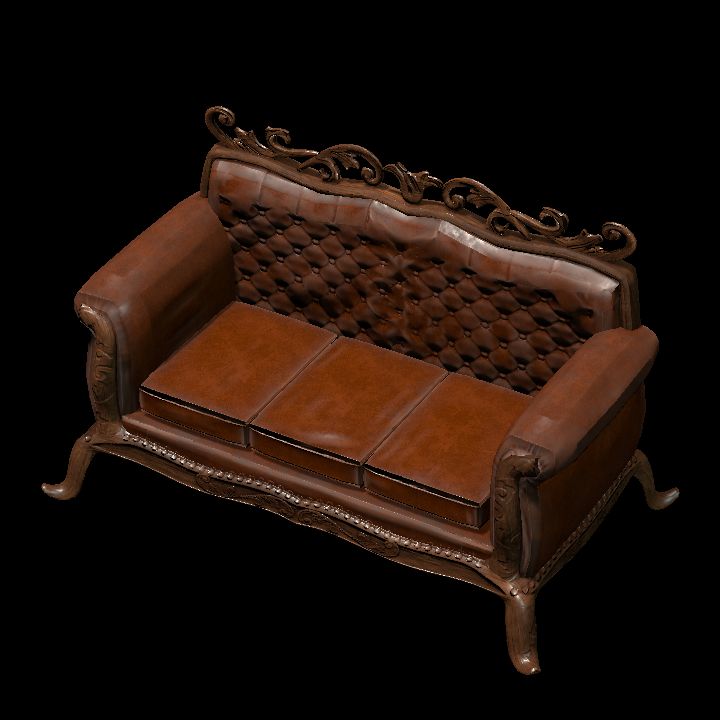 Furniture, Couch, Leather 1
