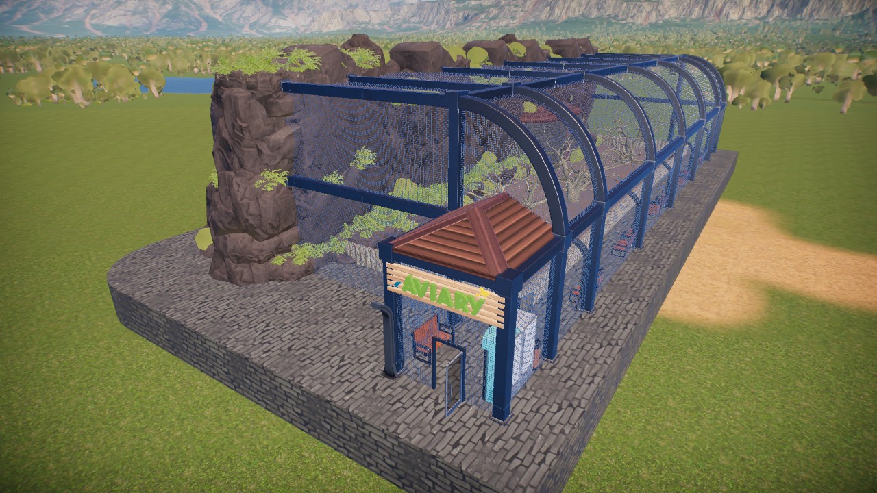 Aviary Visitor