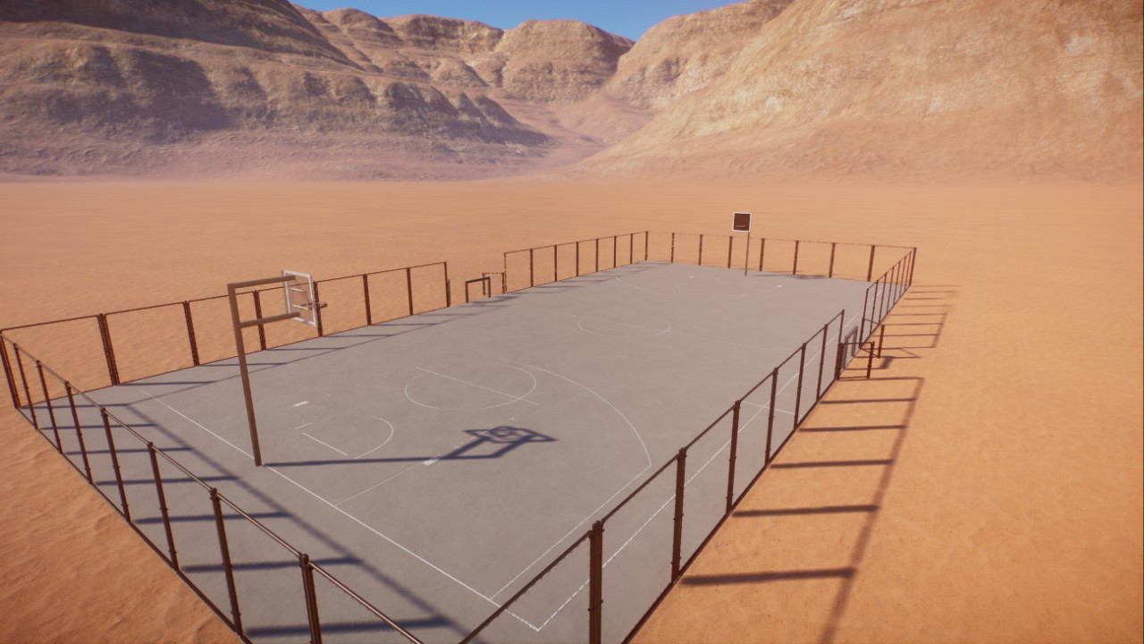 Outdoor BasketBall Court