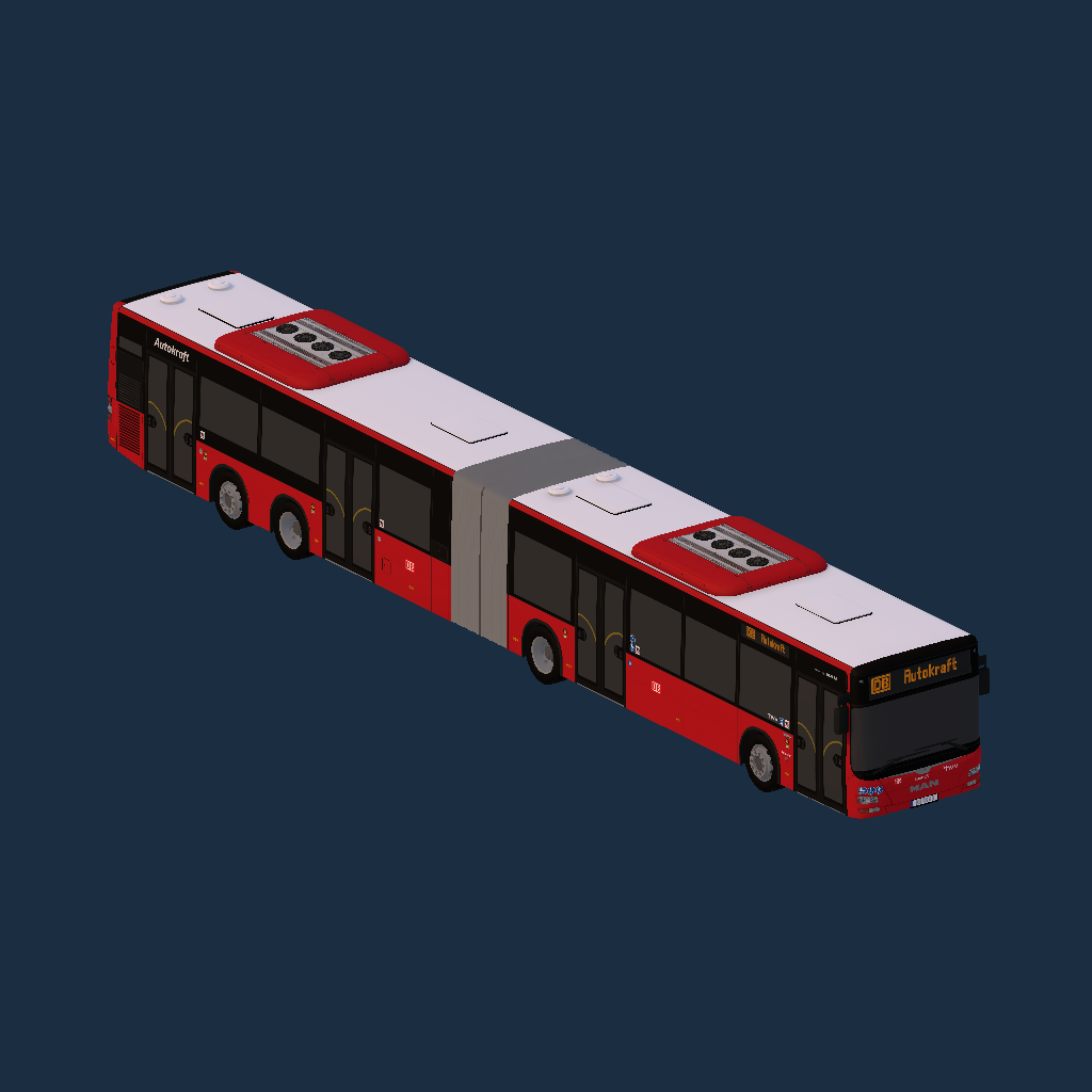 DB Autokraft HVV (MAN Lion´s City GXL (A43) E6 Logo Silber) (Fiktiv)