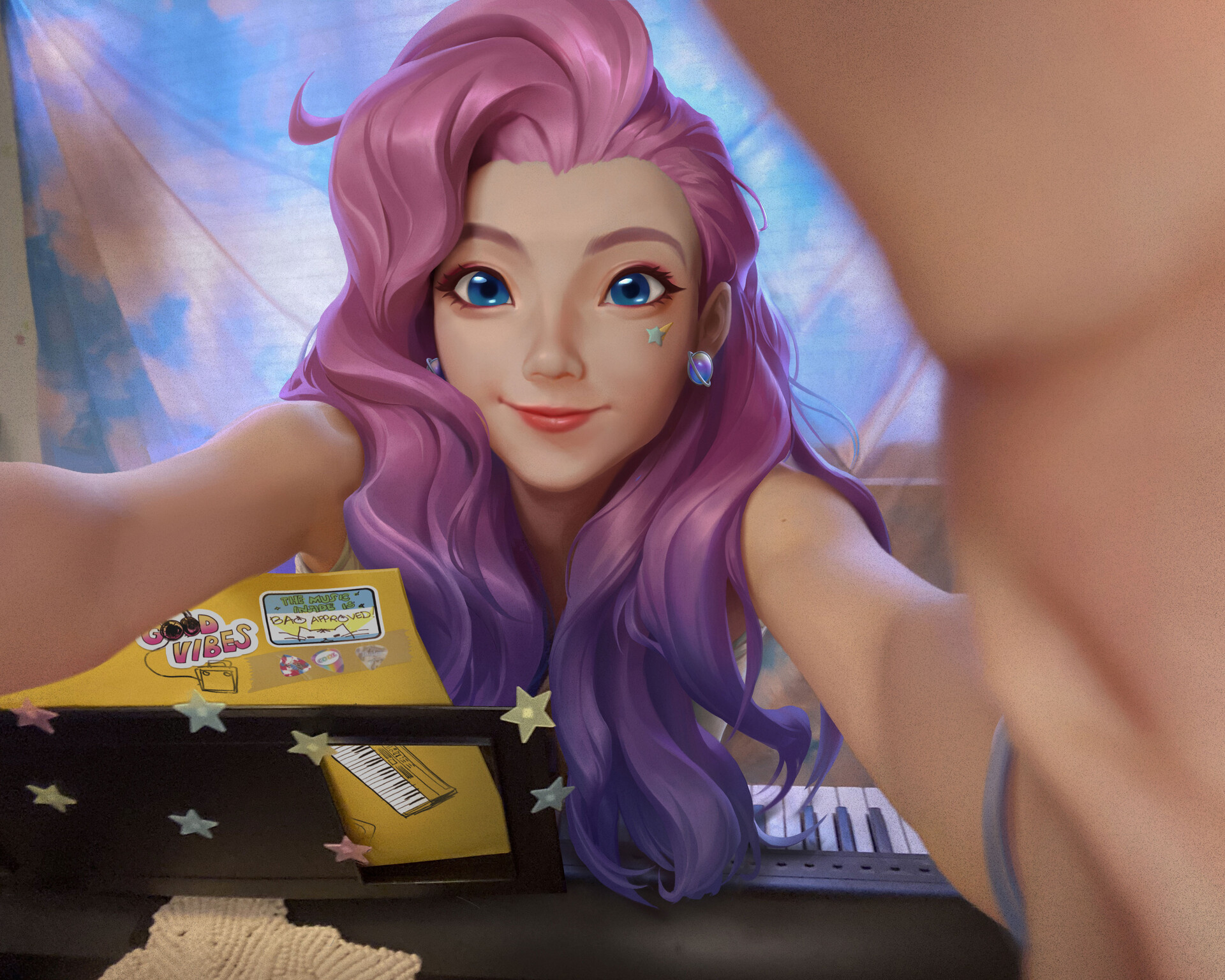 R-18 Seraphine (League of Legends) animated TV 
