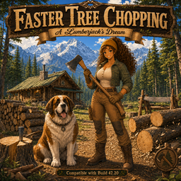 Faster Tree Chopping: A Lumberjack’s Dream – Project Zomboid Mod