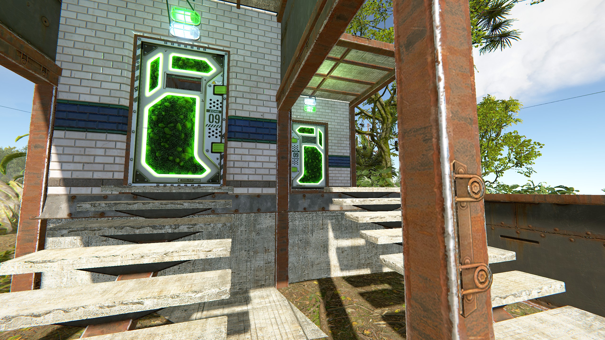 Greening Area Armored Door thumbnail 7
