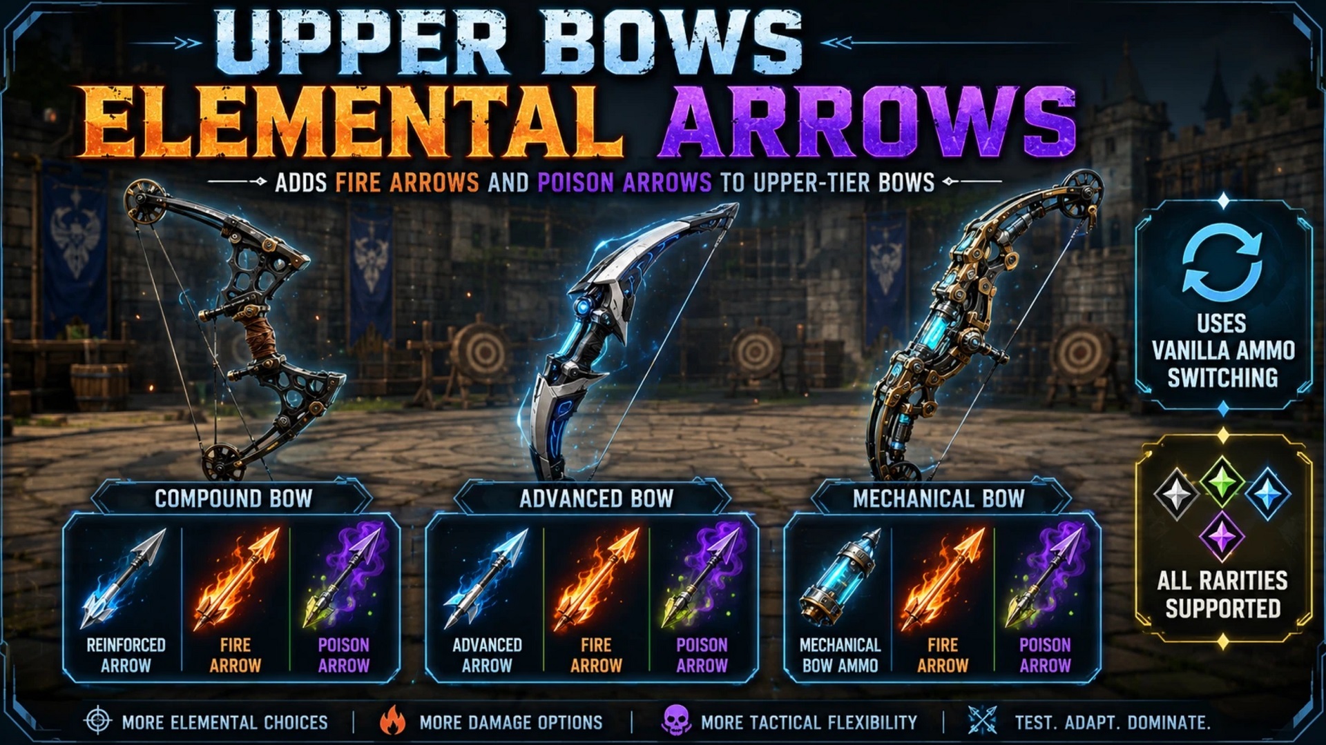 UpperBowsElementalArrows/机械弓弹药扩展