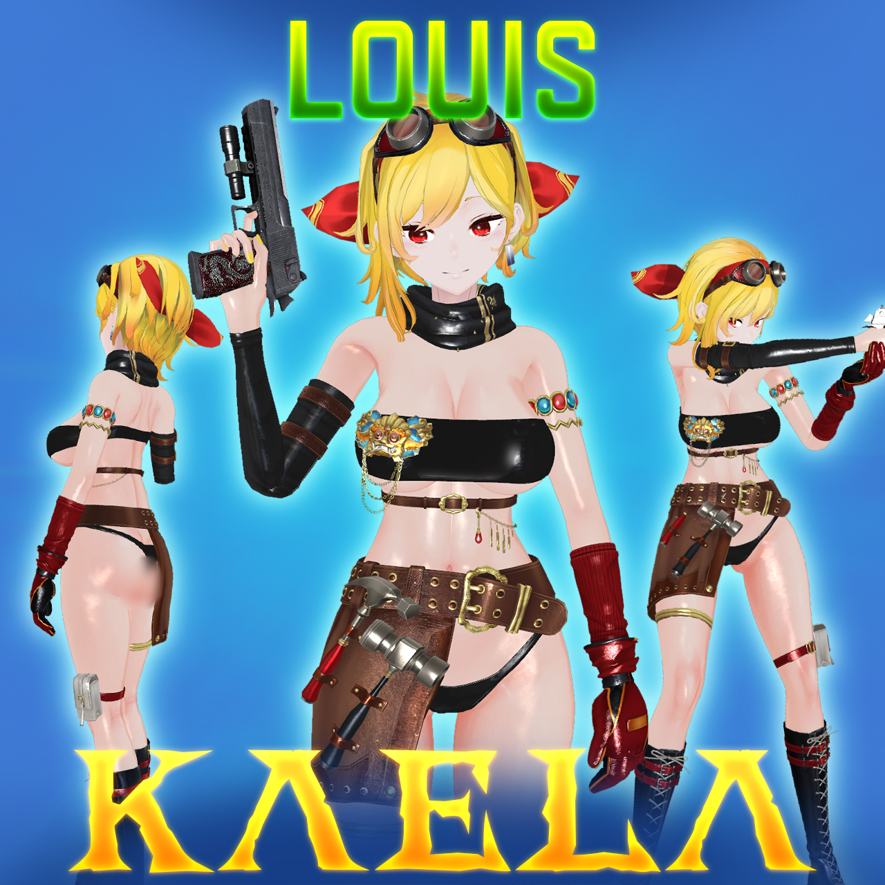 Hololive: Kaela the Hotsmith - Louis
