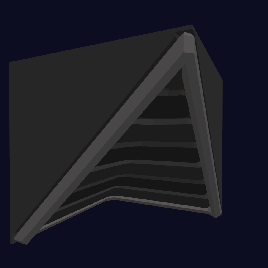 Scifi Wall 04 - Corrugated Corner