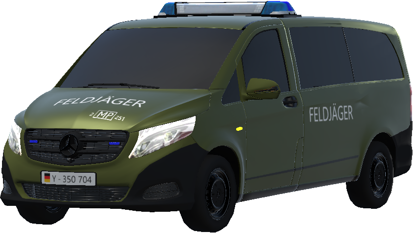 Bundeswehr Feldjäger 2-MP-251