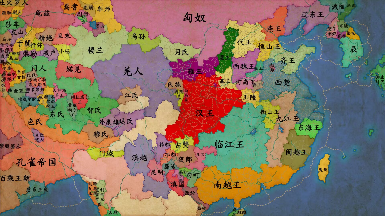 BC206年，楚汉之争：【项羽平齐】——昭烈