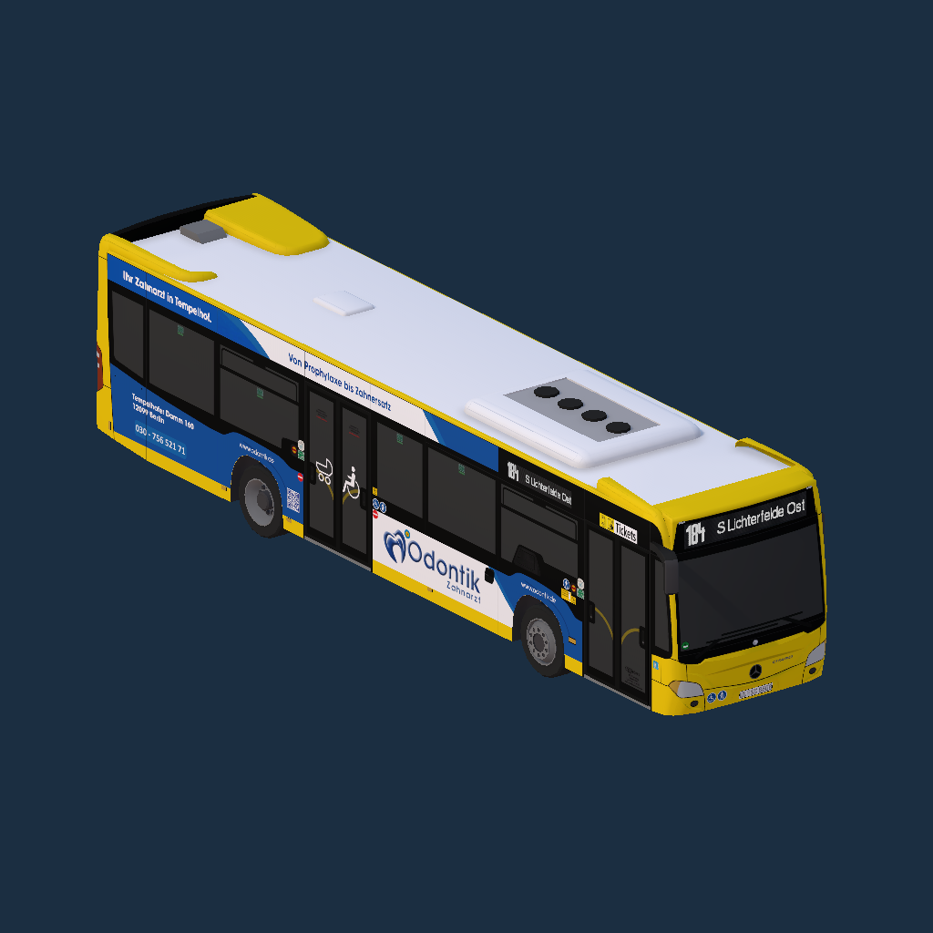 [REUPLOAD] Schröder Reisen (BVG Sub) - MB C2 (Euro VI) '12 - Odontik & DZM Berlin-Mariendorf