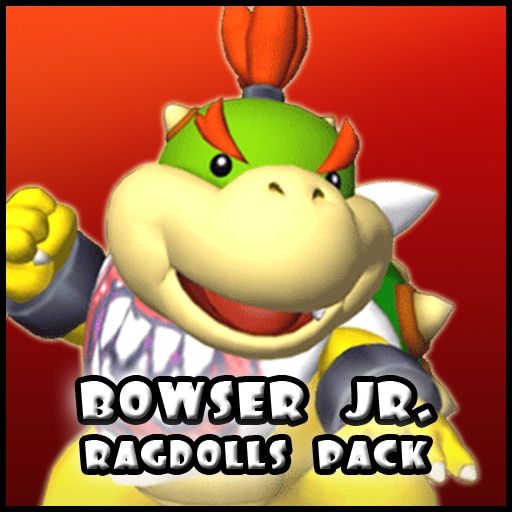 Bowser Jr. Ragdolls Pack (REUPLOAD)