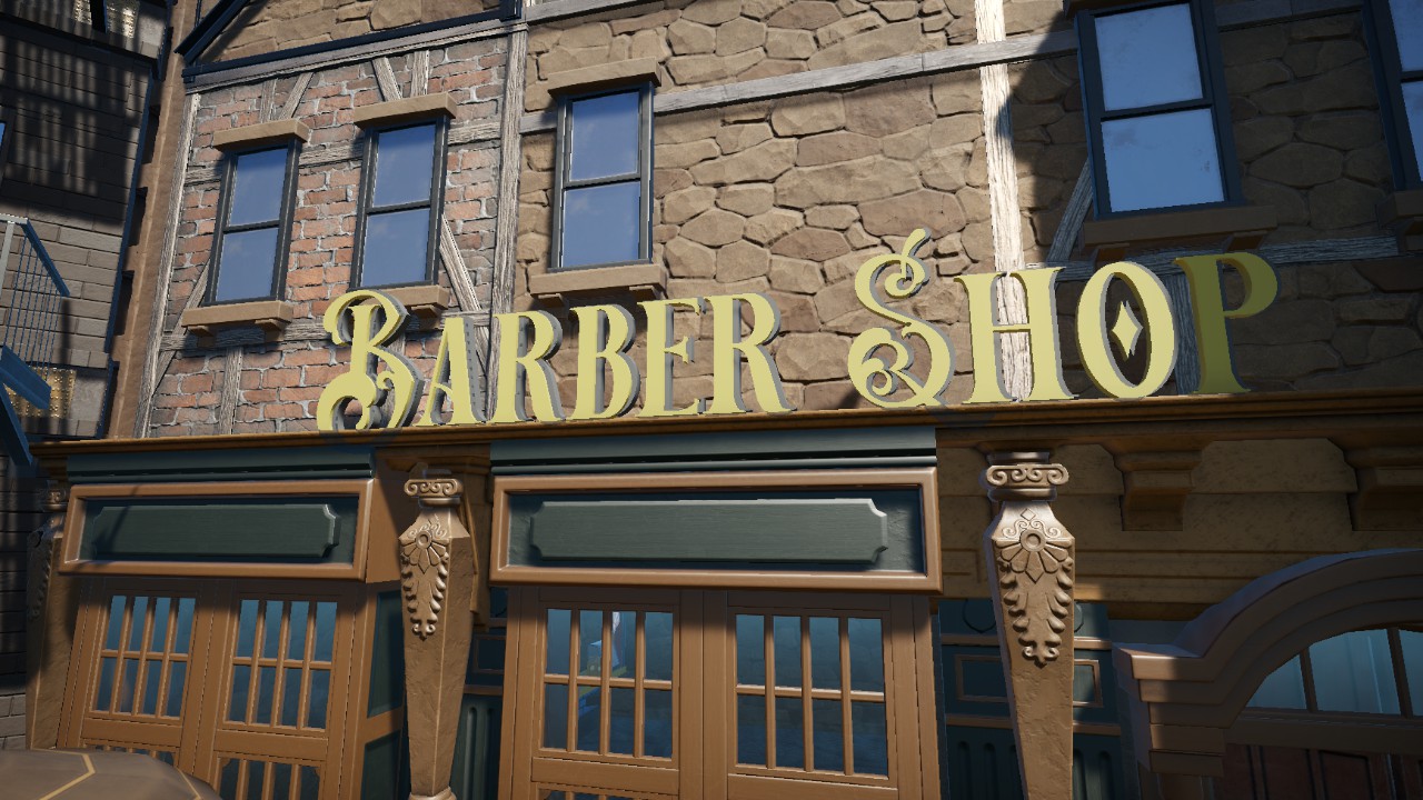 (SP) Barber Sign
