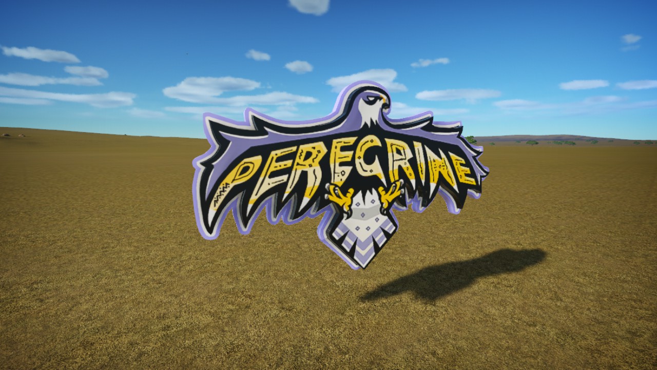 Peregrine Coaster Sign