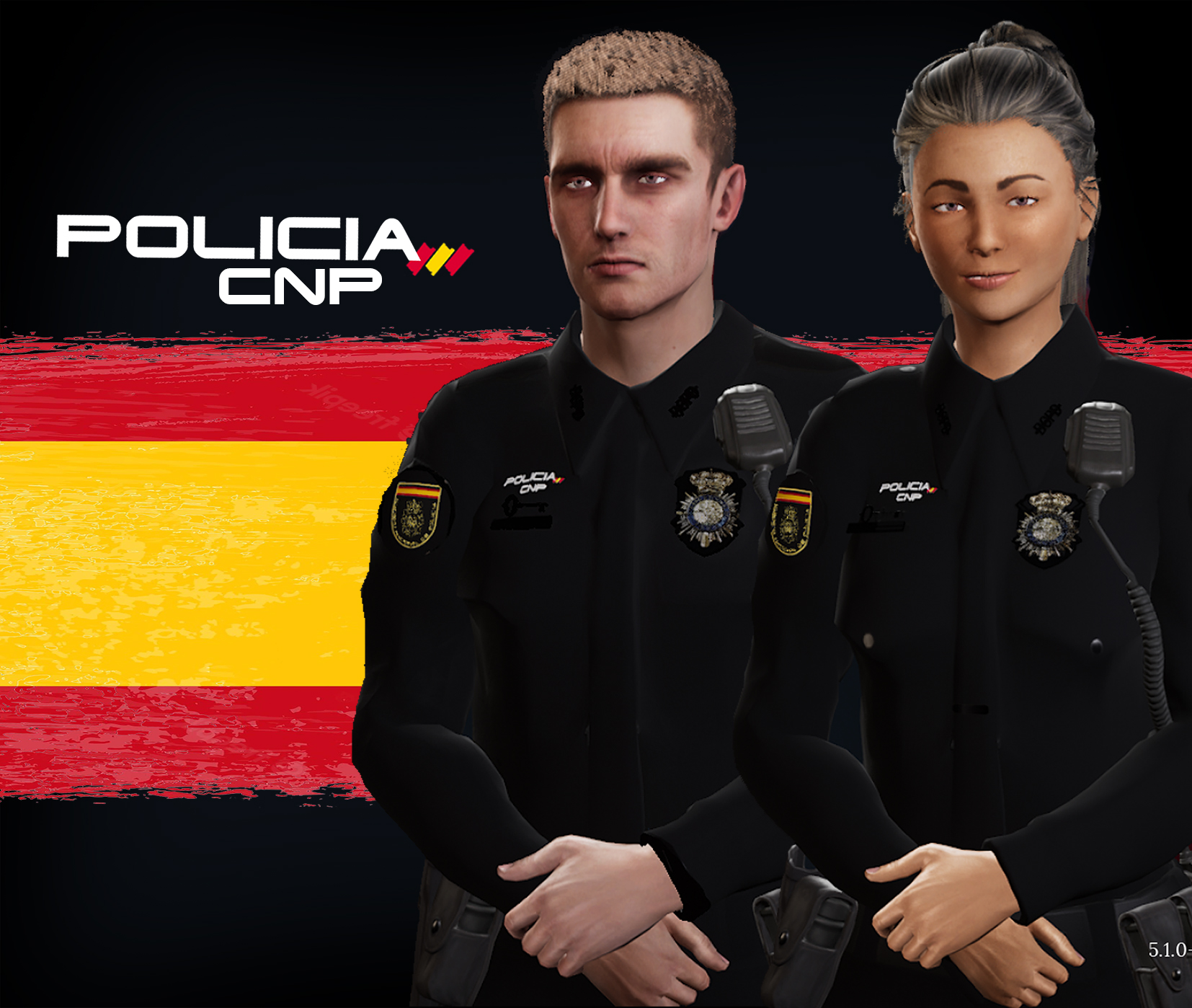 Policia Nacional of Spain - Officers uniform