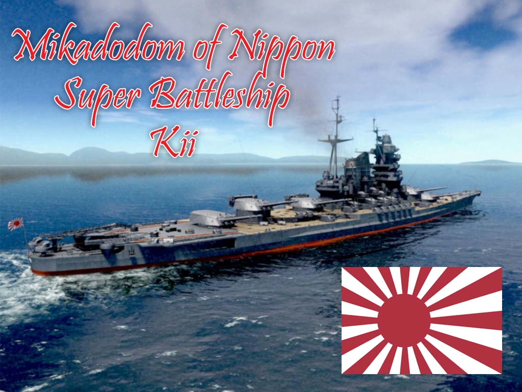 MNN Super Battleship Kii 日本天皇国超战“纪伊”号
