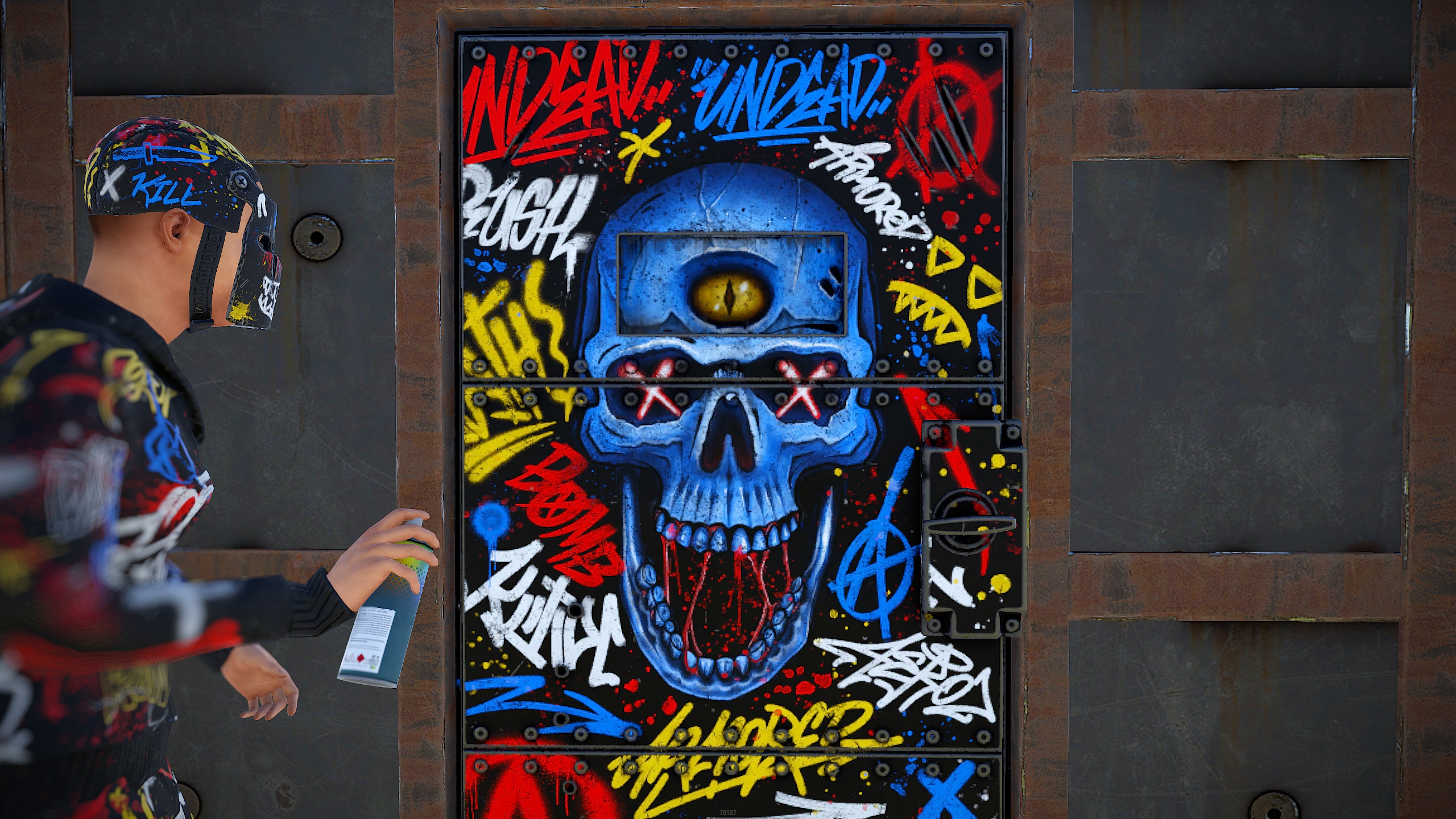Bombing Armored Door