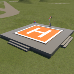 Destructive Legion Helicopter Pad by Uncle T