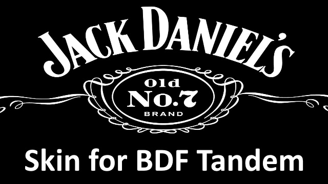 Jack Daniels skin for BDF Tandem