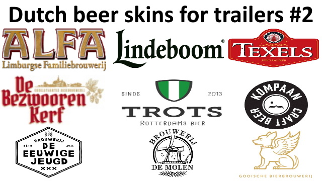 Dutch beer skins #2 for SCS & Krone trailers