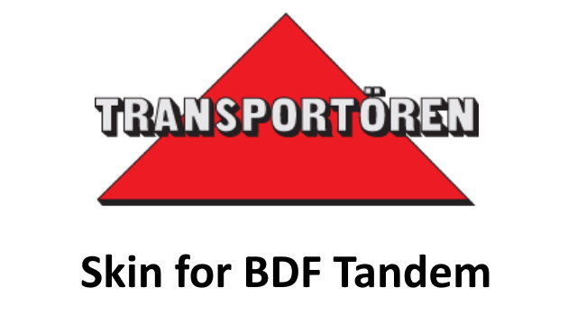 Transportören skin for BDF Tandem