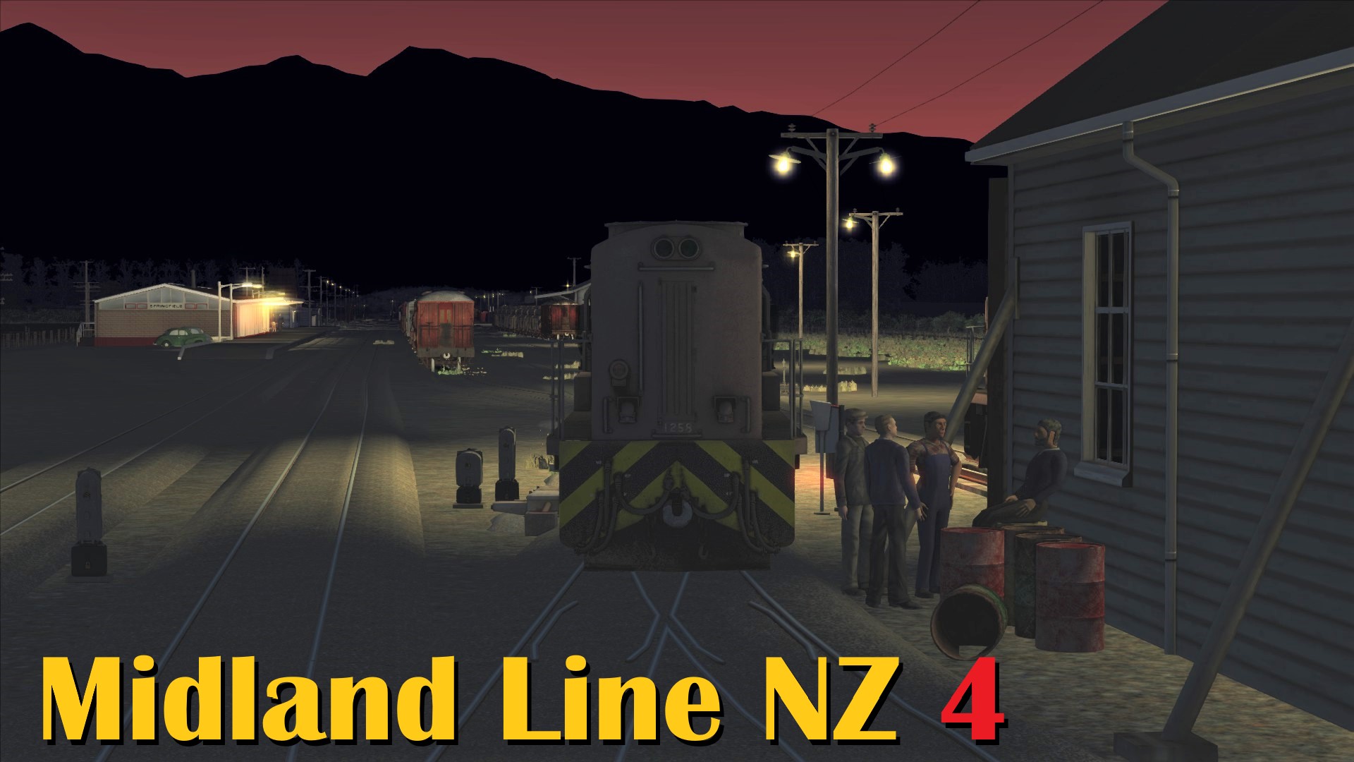 N.S969 Midland Line NZ - NZR Class Dj Springfield to Kowai
