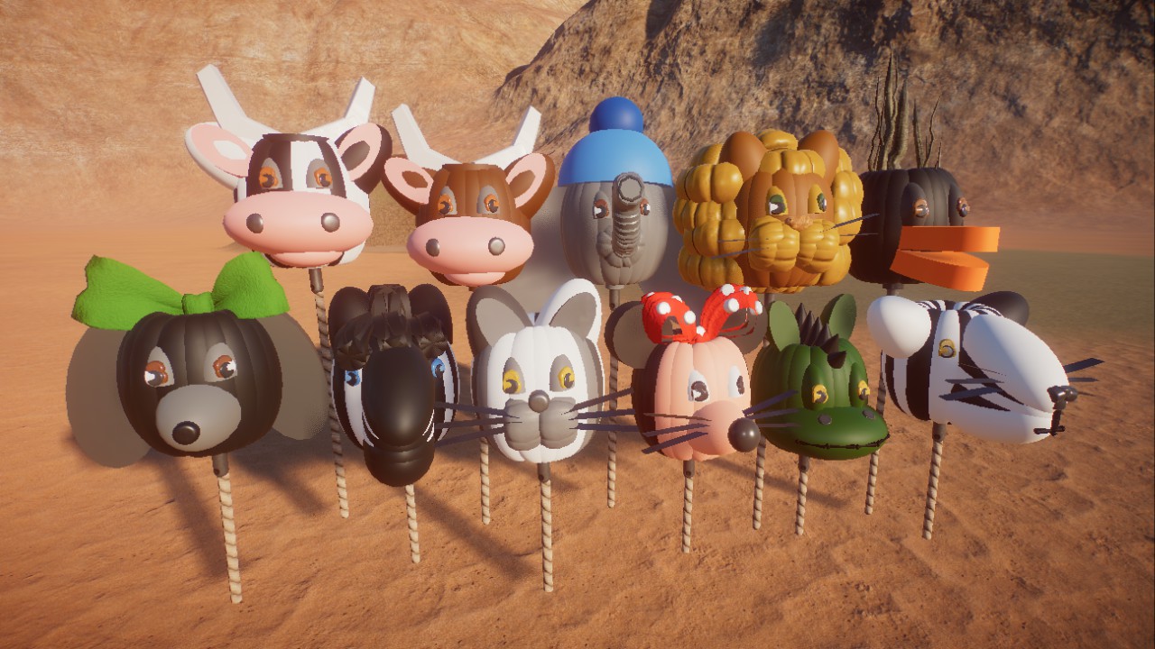 balloons animals, Luftballons Tiere