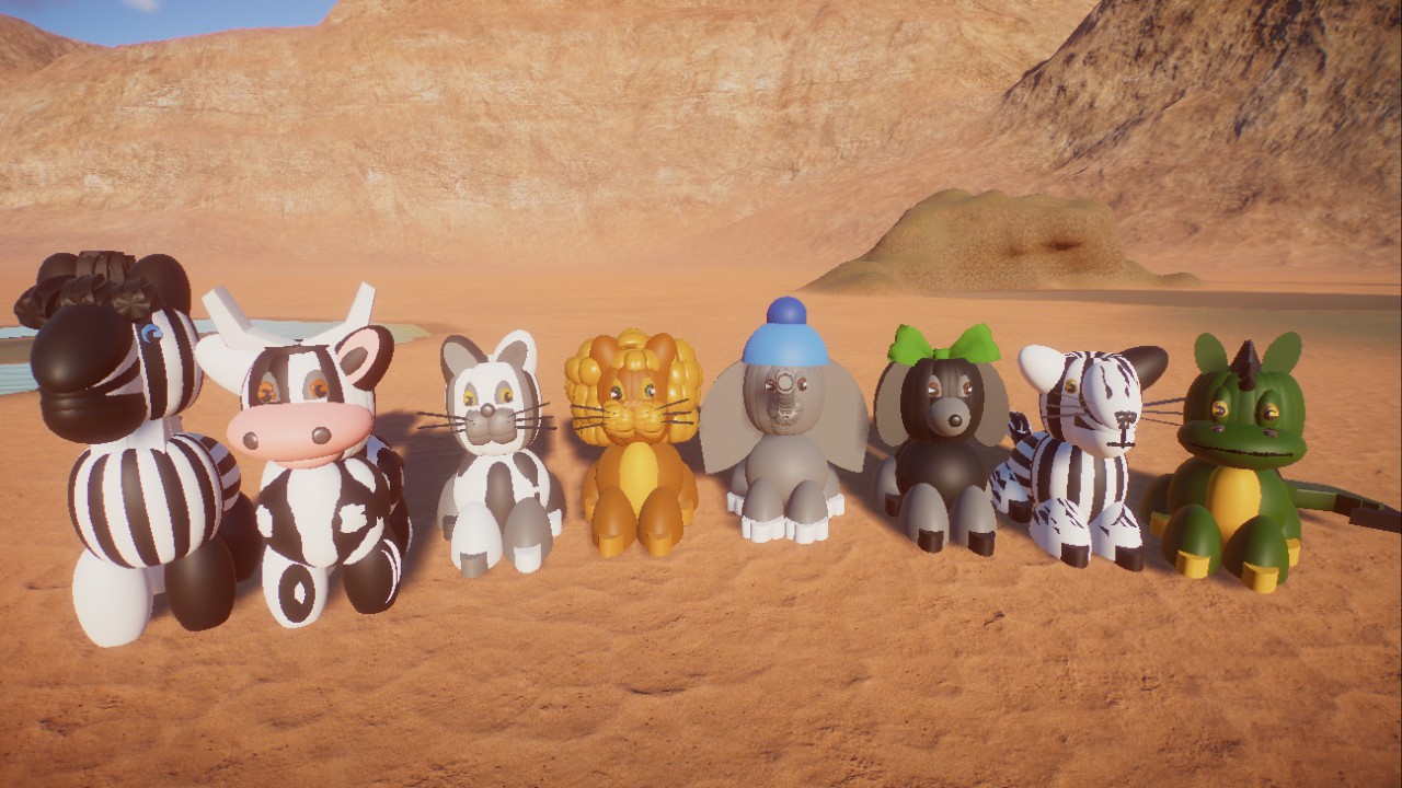 stuffed animals, plush toys, Plüschtiere