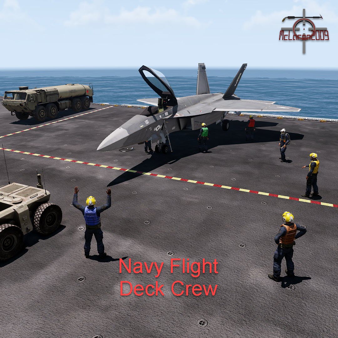 Navy Flight Deck Crew