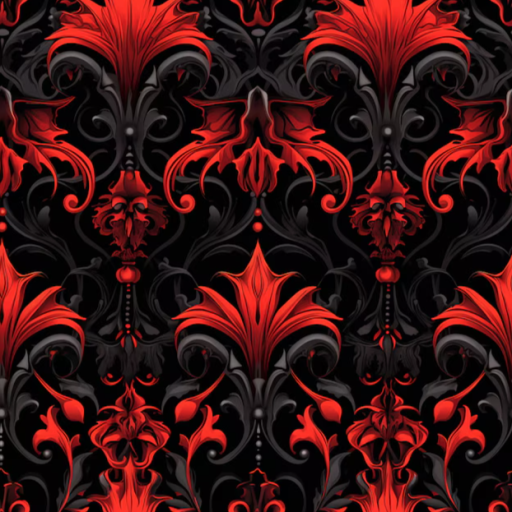 Red & Black gothic