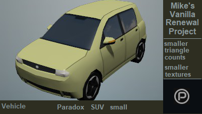 paradox suv small