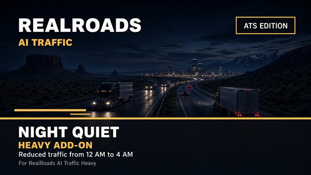 RealRoads More Police AI Traffic - Heavy Add-On for ATS preview