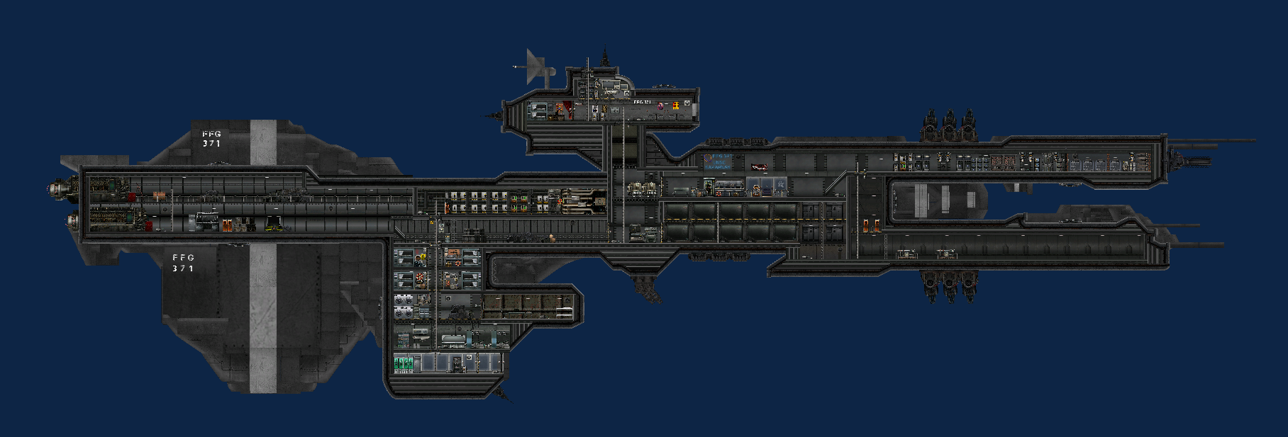 Paris-Class Heavy Frigate – Barotrauma Mod