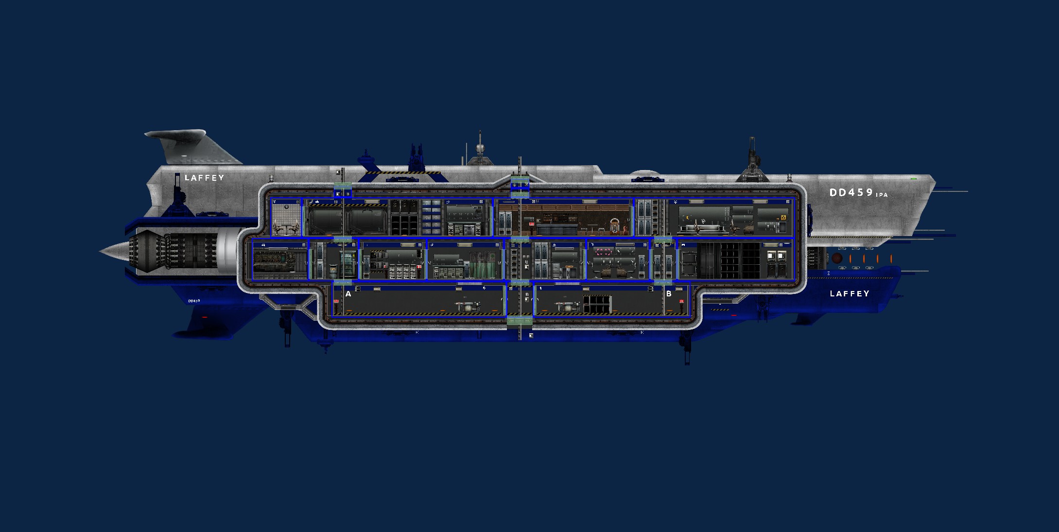 Laffey DD-459-IPA MODⅠ – Barotrauma Mod