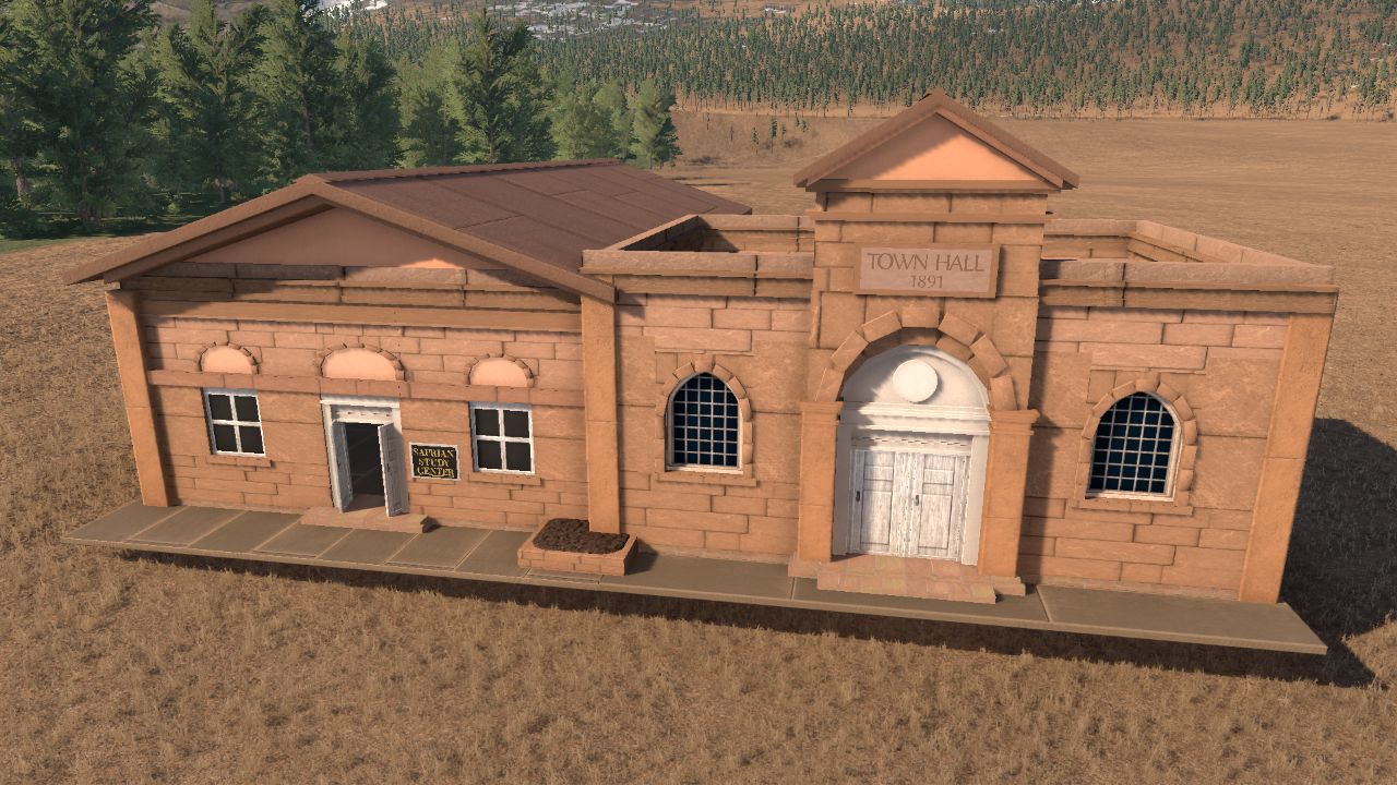 Town Hall + Saurian Study Center Building preview