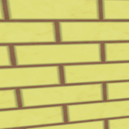 1x1 Light Yellow Tile w Sandy Grout Slider Square