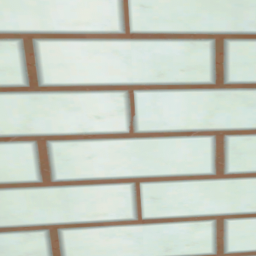 1x1  Corner Mint Green Tile w Sandy Grout Slider Square
