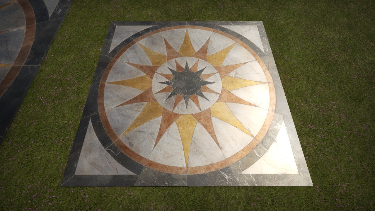 (SP) Marble Floor 2 (4m)