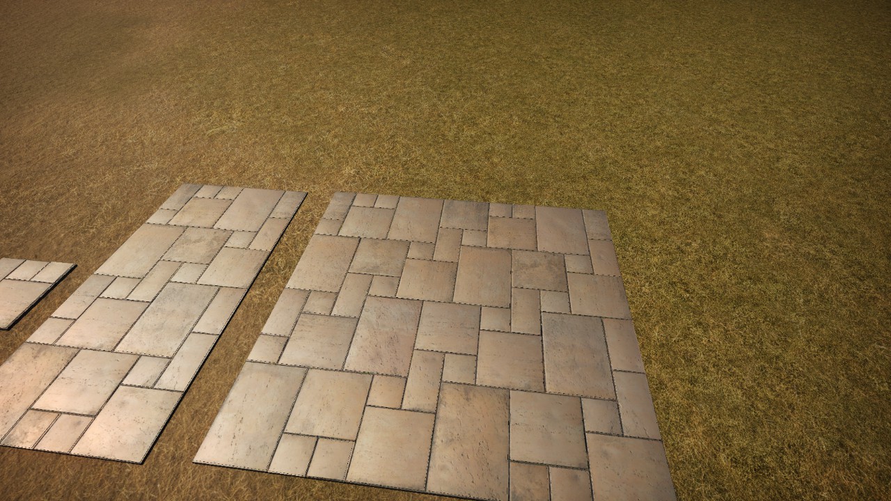 Tiled Floor 4x4m