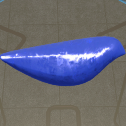 Periwinkle Metallic Kotori Decoration