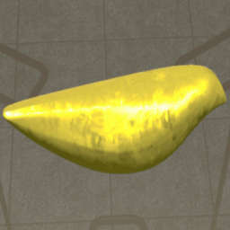 Yellow Metallic Kotori Decoration