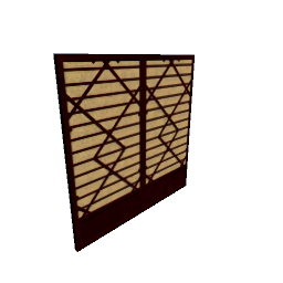 Cross Diamond  Shoji Door or Wall