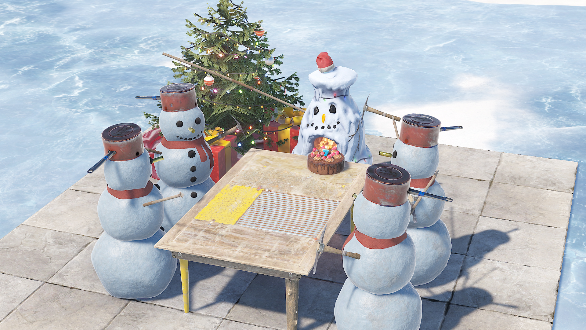 Snowman Furnace