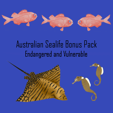 Australian Sealife Bonus Pack - Endangered and Vulnerable
