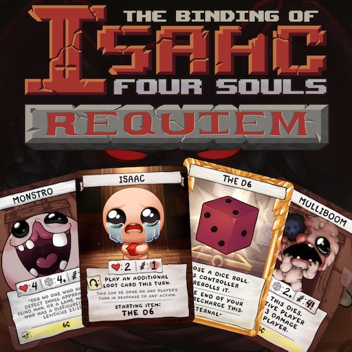 the binding of isaac card game Isaac: Four Souls + Requiem review Bound to the source The first player to obtain four souls reigns supreme The Binding of Isaac Card