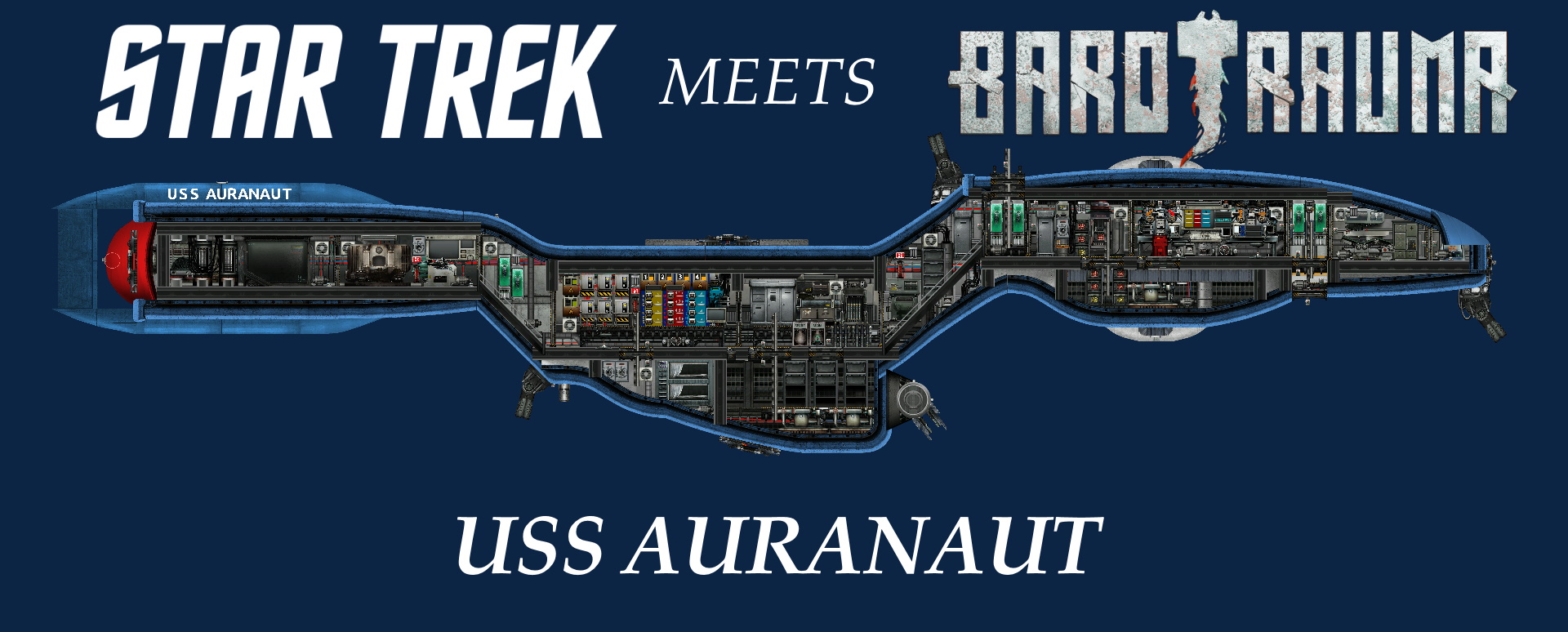USS Auranaut V1.0 – Barotrauma Mod