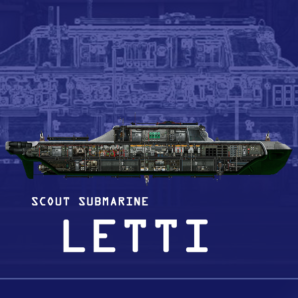 Scout Submarine Letti – Barotrauma Mod