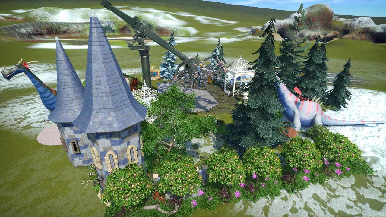Wild Blue Royal Fantasy Ride